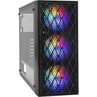 Корпус Exegate EVO-8243 MidiTower black w/o PSU ATX 1xUSB 3.2 2хUSB 2.0 Audio EX292859RUS