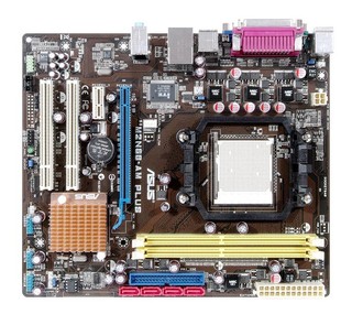 Материнская плата Asus M2N68-AM PLUS Soc-AM2 GF7025-630 mATX SATA AC'97 6ch LAN-Gbt +VGA +RaiD