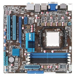 Материнская плата Asus M4A785D-M PRO Soc-AM2 AMD785G DDRII mATX AC'97 8ch LAN-Gbt +VGA +RaiD