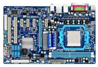 Материнская плата Gigabyte GA-MA770-ES3 Soc-AM2 AMD770 DDRII ATX SATA AC'97 8ch. LAN-Gbt +RaiD