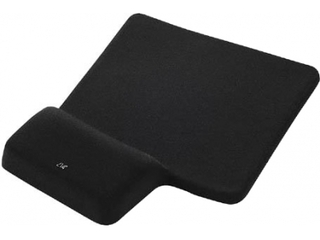 Коврик для мыши ELECOM MP-086BK(058) Анатомический, Ломаный Дизайн 14' Черный, Размер 220х155х30, По