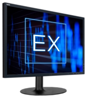 Монитор 23" TFT  NEC EX231W Black ( LED, 1920x1080, +DVI, DisplayPort, USB Hub)