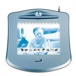 Планшет для рисования Genius G-Pen 560 синий  5"x6" USB (G-Pen 560 B)