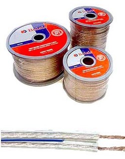 Акустический кабель Belsis 2х2.5мм2 (14 Ga) прозрачный, 100м