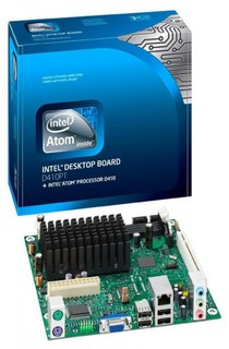 Мат.плата Intel Original D410PT integrated AtomD410 NM10 DDRII mini-ITX SATA Audio+ LAN+VGA (RTL)