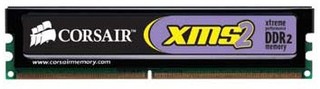 Память DDRII 2048Mb 800MHz Corsair 1x2Gb 5-5-5-18, XMS2 with Heat Spreader (CM2X2048-6400C5)
