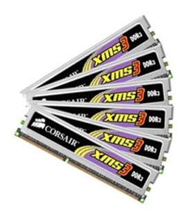 Память DDR3 12288Mb 1333MHz, 6x2Gb 9-9-9-24, Core i7 Corsair HX3X12G1333C9