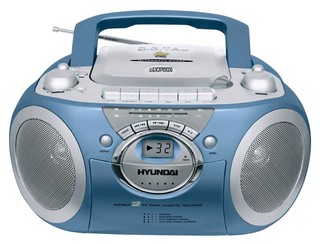 Аудиомагнитола Hyundai H-1402 титан