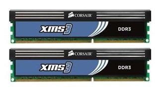 Память DDR3 4096Mb 1333MHz, Corsair 2x2Gb 8-8-8-24, XMS3 Classic, Core i7/i5/2 (CMX4GX3M2A1333C8)