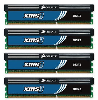 Память DDR3 8192Mb 1333MHz 4x2Gb 9-9-9-24, Phenom II Corsair CMX8GX3M4B1333C9