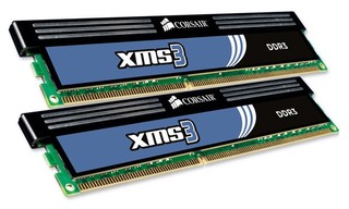 Память DDR3 8192Mb 1333MHz, Corsair 2x4Gb 9-9-9-24,XMS3, Core i7/ i5/2, Phenom II (CMX8GX3M2A1333C9)