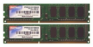 Память DDR3 2048Mb 1333MHz (kit of 2) Patriot RTL