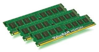Память DDR3 6144Mb 1333MHz ECC Reg w/Par CL9  Kit of 3 SR x4 w/Sen Intel KVR1333D3S4R9SK3/6GI