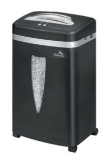 Шредер Fellowes MicroShred MS-450Cs (секр. 4, 2х8мм,7лcт,20лтр.Уничт.Скобы,Пл.карты,Скрепки,CD,FD