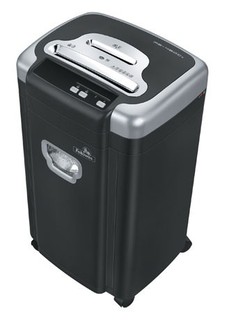 Шредер Fellowes MicroShred MS-460Cs (секр. 4, 2х8мм,10лcт,28лтр.Уничт.Скобы,Пл.карты,Скрепки,CD,FD)