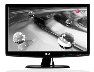 Монитор LG TFT 20" W2043C-PF glossy-black 16:9 5ms (Rus)