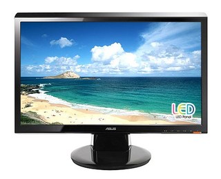 Монитор Asus TFT 23" VH238T glossy-black 16:9 FullHD (2ms GTG) LED DVI M/M 30M:1 300cd