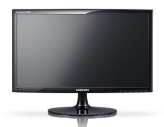 Монитор Samsung TFT 23.6" S24A300BL glossy-black 16:9 FullHD LED (5ms GTG) LED DVI (Rus)
