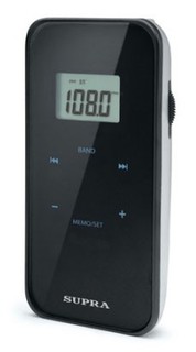 Радиоприемник Supra ST-105 черный