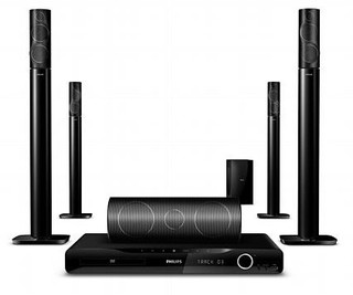 Домашний кинотеатр Philips HTS5550/51 5.1 USB HDMI RMS 1200Вт