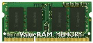 Память SO-DIMM DDR3 2048Mb 1333MHz Non-ECC CL9 Kingston (KVR1333D3S9/2G)