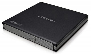 Привод внешний USB DVD+RW / -RW Samsung SE-S084F/RSBS slim ext RTL черный