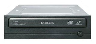Привод DVD+/-RW Samsung SH-S223C/BEBE SATA черный