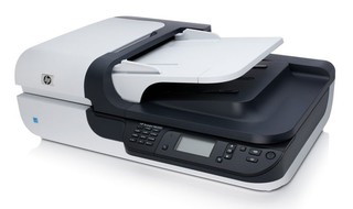 Сканер HP Scanjet N6350 сетевой планшетный сканер (L2703A)