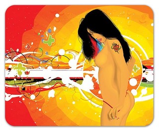 Коврик для мышки PC PET MP-GL LASER (Lady)