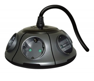 Сетевой фильтр Ippon BU-211GM 6 розеток серый. 1.8m