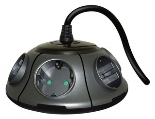 Сетевой фильтр Ippon BU-231GM 3M 6 розеток серый. 3m