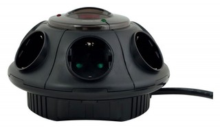 Сетевой фильтр Ippon BU-232B 3M 6 розеток чёрный. 3m