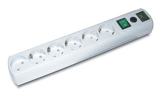 Сетевой фильтр MOST RG 6 розеток 2м белый