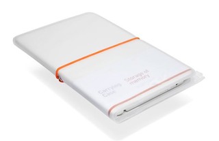 Чехол для электронной книги 6" (Pocketbook 301,Iriver EB02,Lbook V3), пластик, белый