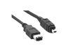 Кабель FireWire Gembird FWP-64-6 (IEEE1394) 6p4p 1.8м пакет