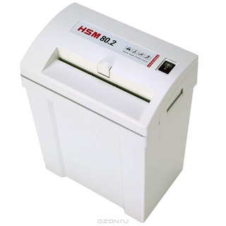 Шредер HSM 80.2-5.8 (секр. 2, 5.8мм, 10-12 лиcт, 17литр. Уничт.скрепки,скобы)