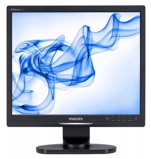 Монитор Philips TFT 17" 17S1SB/00 black 5ms DVI