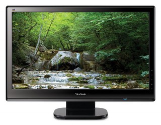 Монитор ViewSonic TFT 23.6" VX2453MH-LED glossy-black Slim 16:9 FullHD (2ms GTG) HDMI 30M:1 300cd