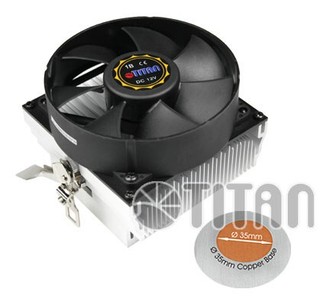Вентилятор Titan DC-K8M925B/CU35 Soc754/939/940/AM2/AM3