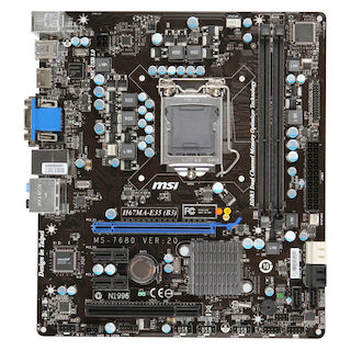 Материнская плата MSI H67MA-E35 (B3) Soc-1155 iH67 DDRIII mATX AC'97 8ch. LAN-Gbt+USB3.0