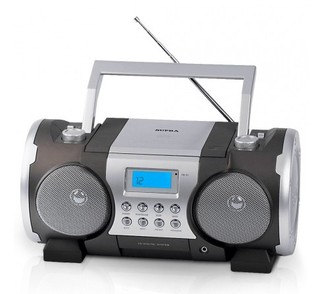 Аудиомагнитола Supra SR-CD116 черный