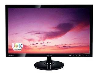 Монитор Asus TFT 23.6" VS247H Glossy-Black TN LED 5ms 16:9 DVI HDMI 50M:1 300cd