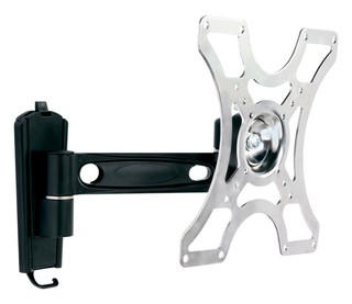 Кронштейн Kromax GALACTIC-8 для ТВ 17"-37", настенный, 4 ст. наклон, до 25 кг., черный