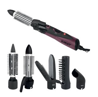 Фен-Щетка Scarlett SC-278 фиолетовый