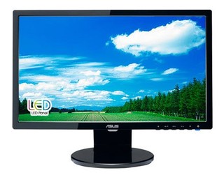 Монитор Asus TFT 19" VE198T Glossy-Black TN LED 5ms 16:10 DVI M/M 10M:1 250cd