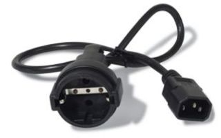 Кабель питания Pwr Cord, 10A, 230V, C14 to Schuko rec AP9880