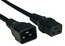 Кабель Tripplite 2ft IEC-60320-C19 to IEC-60320-C20. 12AWG x 3C, SJTW, 20A, 250Volt