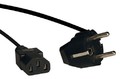 Кабель Tripplite 6ft. IEC-60320-C13 to CEE 7/7 European Plug SCHUKO. 250V/15A