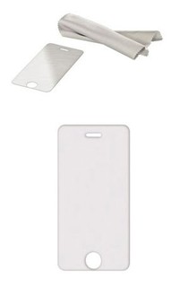 Защитная пленка Hama H-106615 Pro Class прозрачная +салфетка из микрофибры для Apple iPhone 4