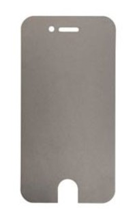 Защитная пленка Hama H-106617 Privacy серая защита от окружающих +салфетка для Apple iPhone 4